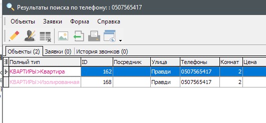 Перевірка нових внесених телефонів