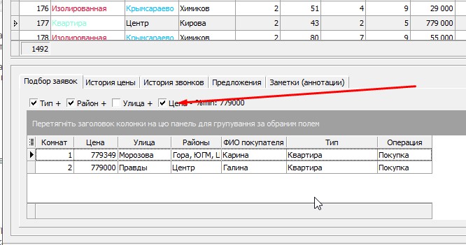 Цена продажи (цена агентства с наценкой)